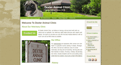 Desktop Screenshot of dextervets.com