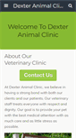 Mobile Screenshot of dextervets.com